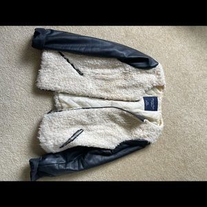 Sherpa and Leather jacket